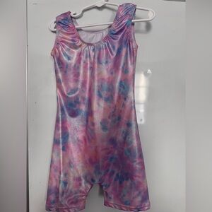 Colorful Tie-Dye Leotard